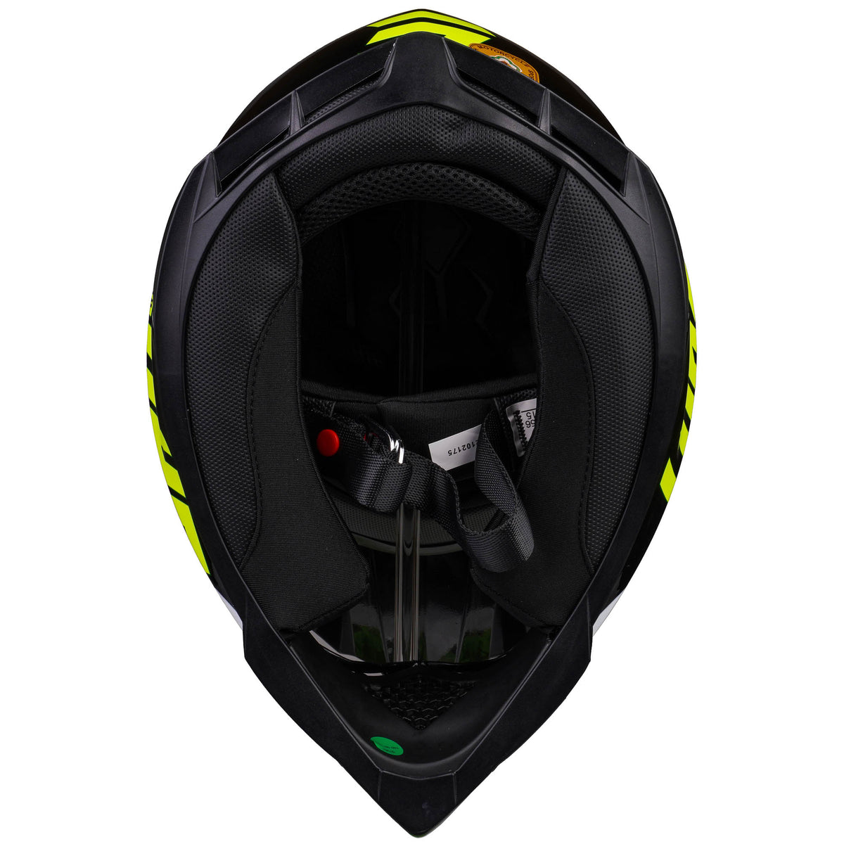 Shot 'Pulse Revenge' MX Helmet - Black Neon Yellow White [Gloss]