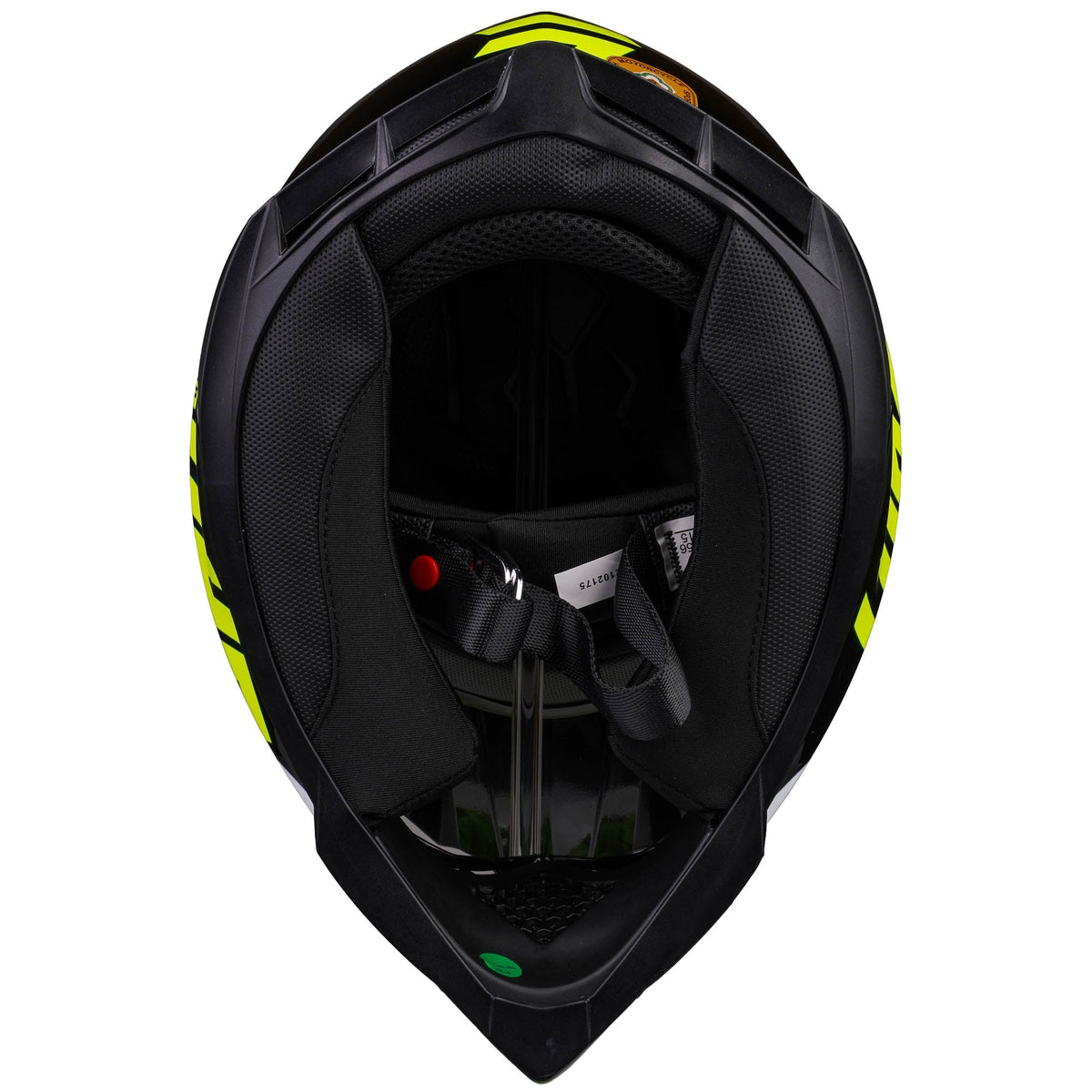 Shot 'Pulse Revenge' MX Helmet - Black Neon Yellow White [Gloss]