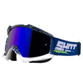 Shot Iris Dunke Blue/Neon Yellow Glossy Motocross Goggles