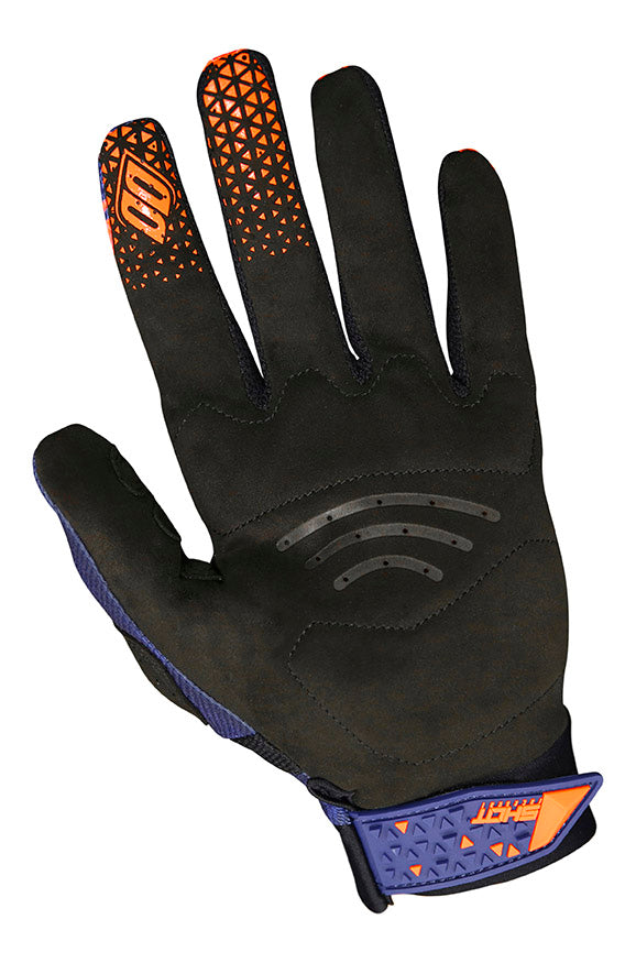 Shot Aerolite Delta Blue/Neon Orange Adult Gloves