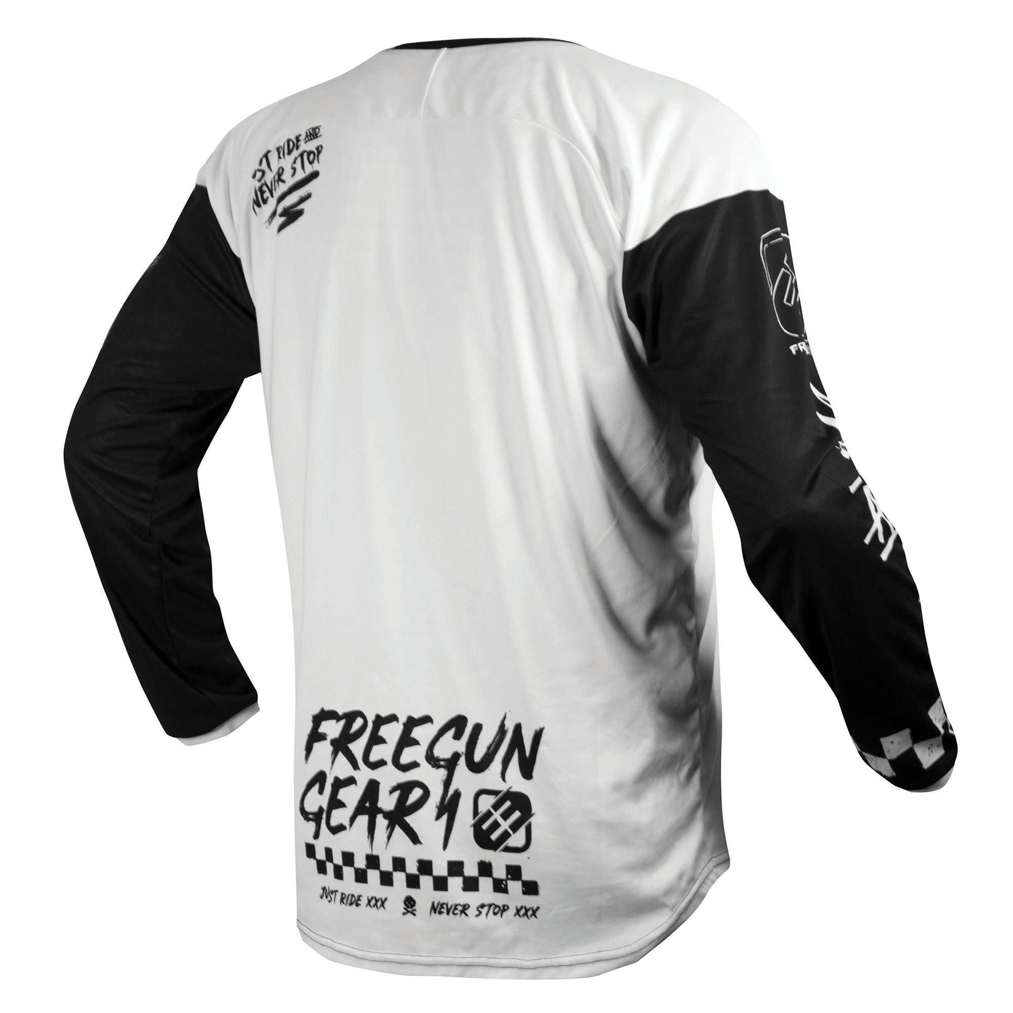 Freegun By Shot Devo MX Jersey Adult - Speed White