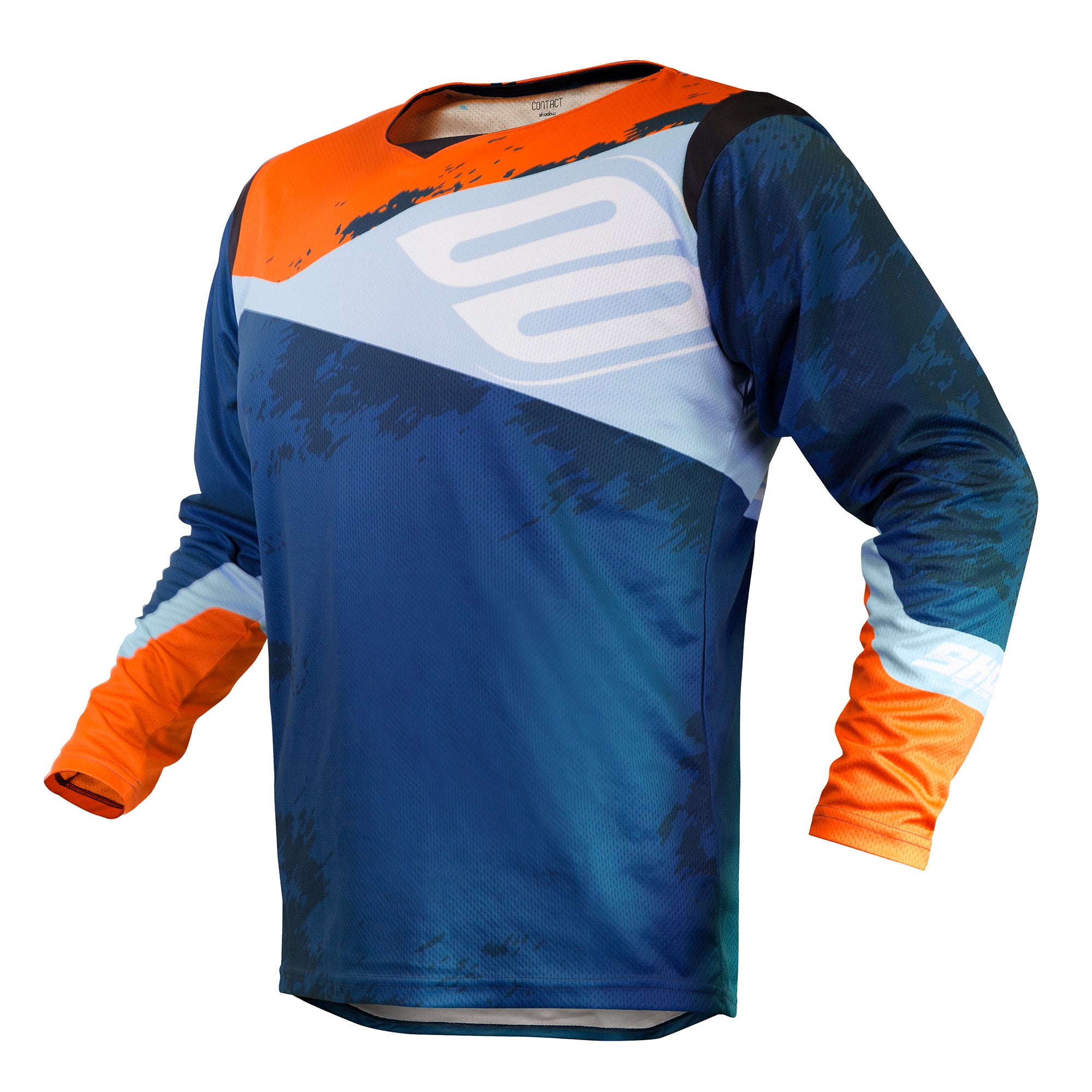Shot Contact MX Jersey Adult - Shadow Blue Orange