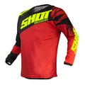Shot Devo MX Jersey Adult - Ventury Red Neon Yellow