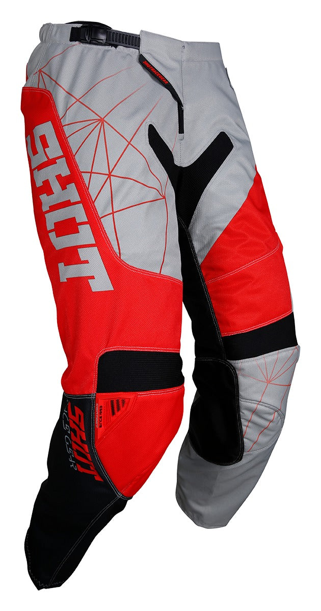 Shot Contact Infinite Grey/Red Adults MX Pants