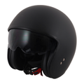 Stealth Open Face Helmet - Matt Black