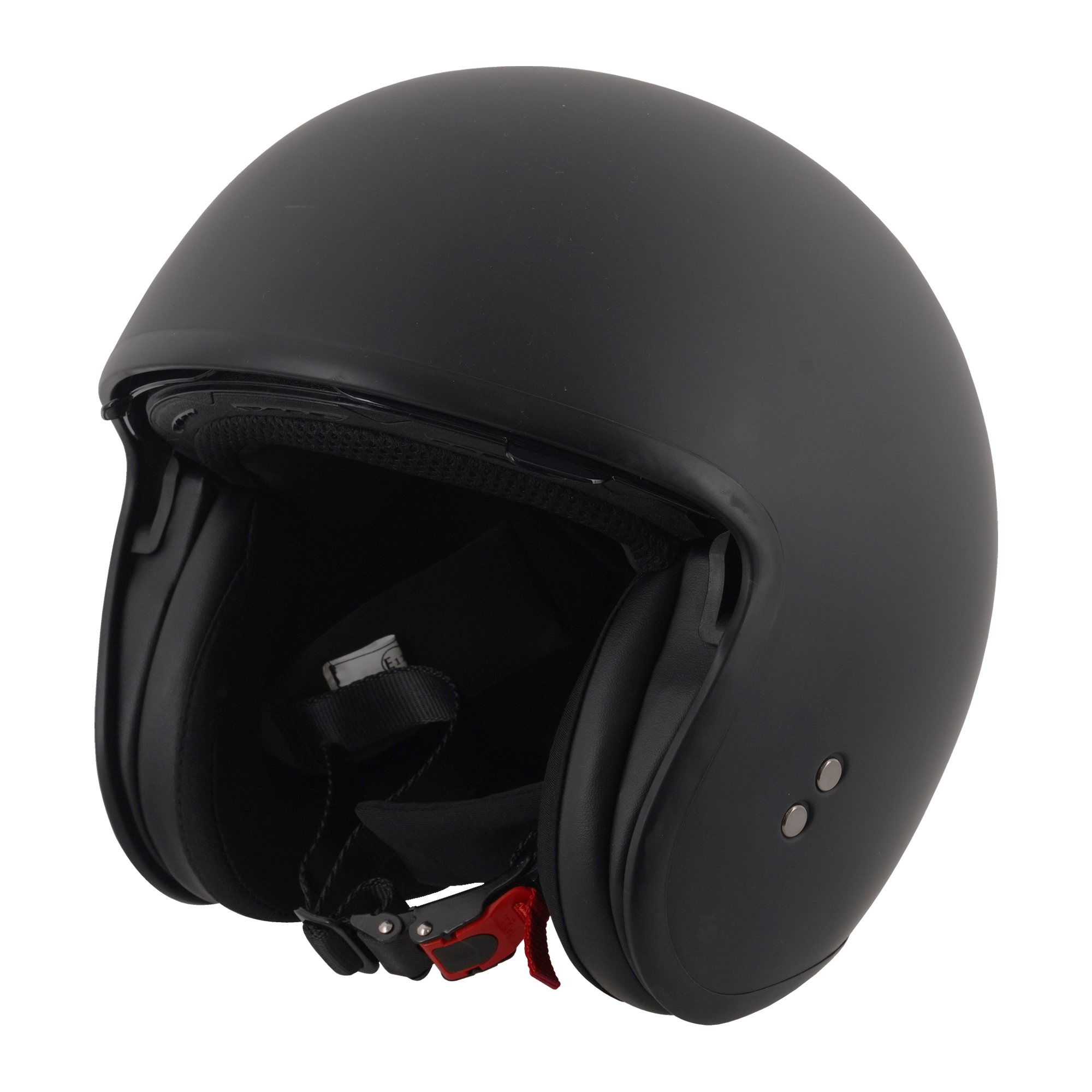 Stealth Open Face Helmet - Matt Black