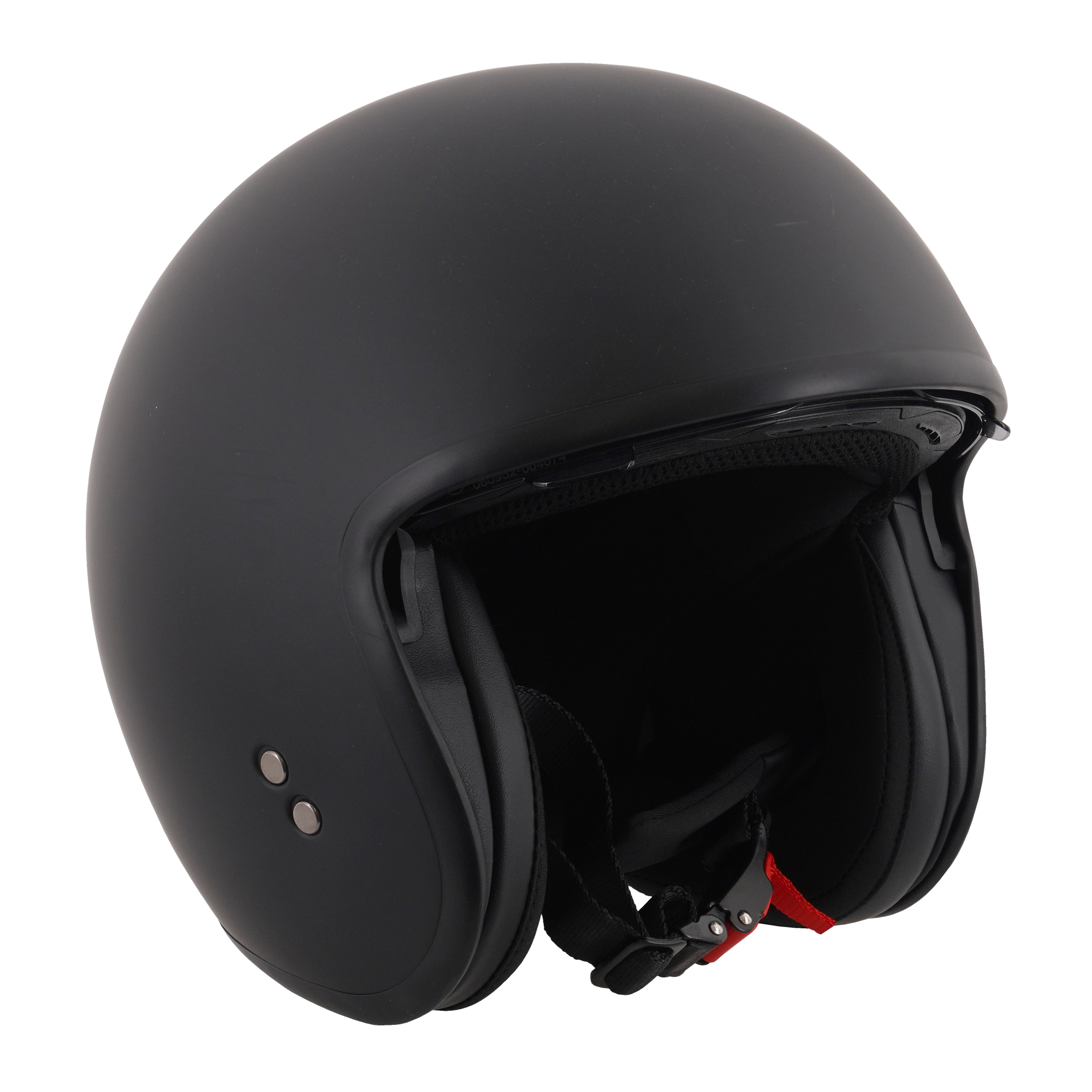 Stealth Open Face Helmet - Matt Black