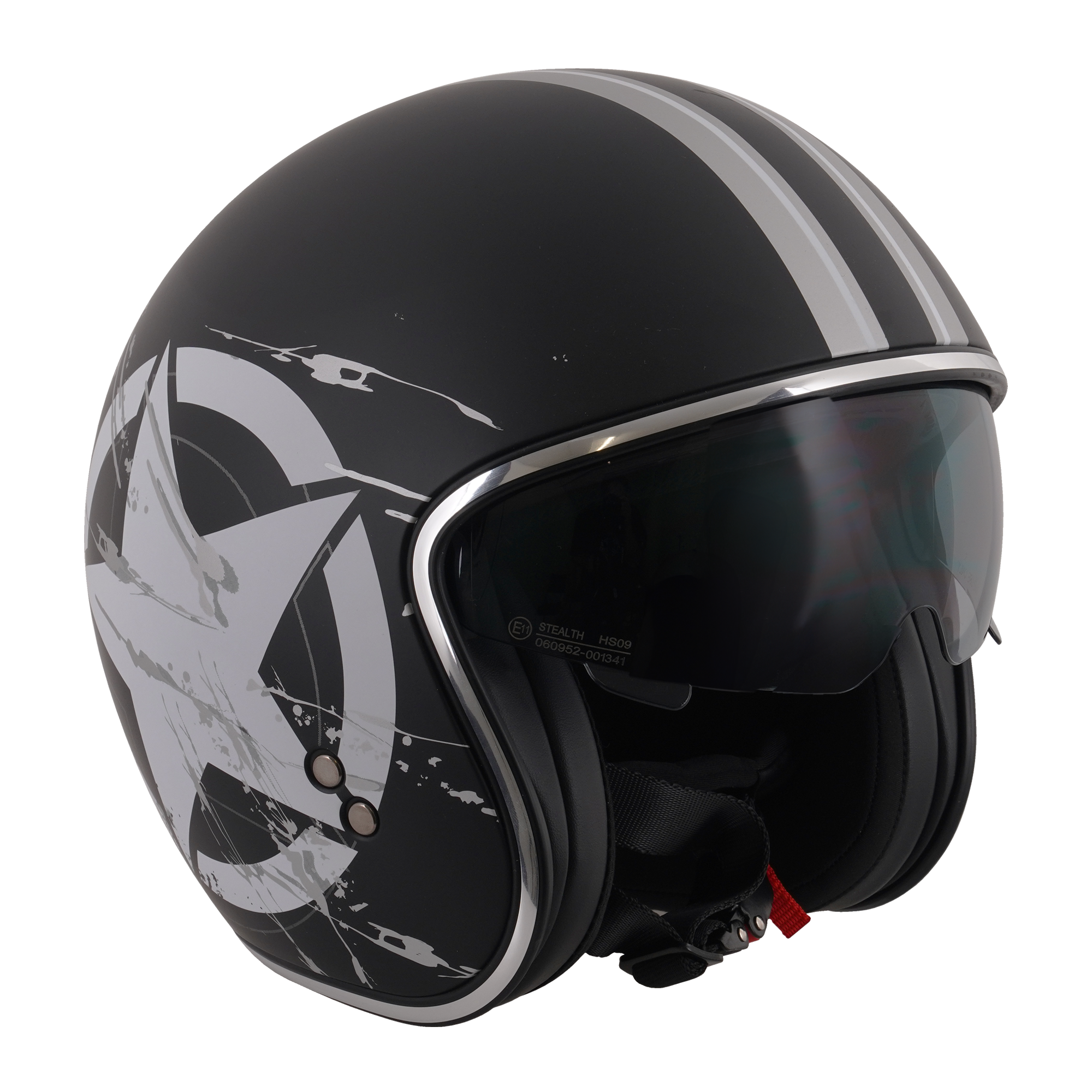 Stealth Open Face Helmet - Star Rider