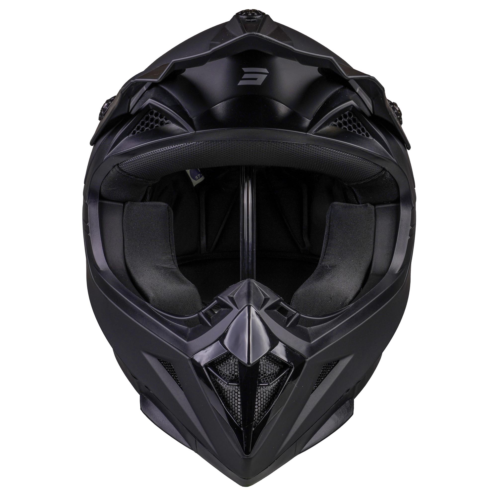Shot 'Pulse' MX Helmet - Black [Matte]