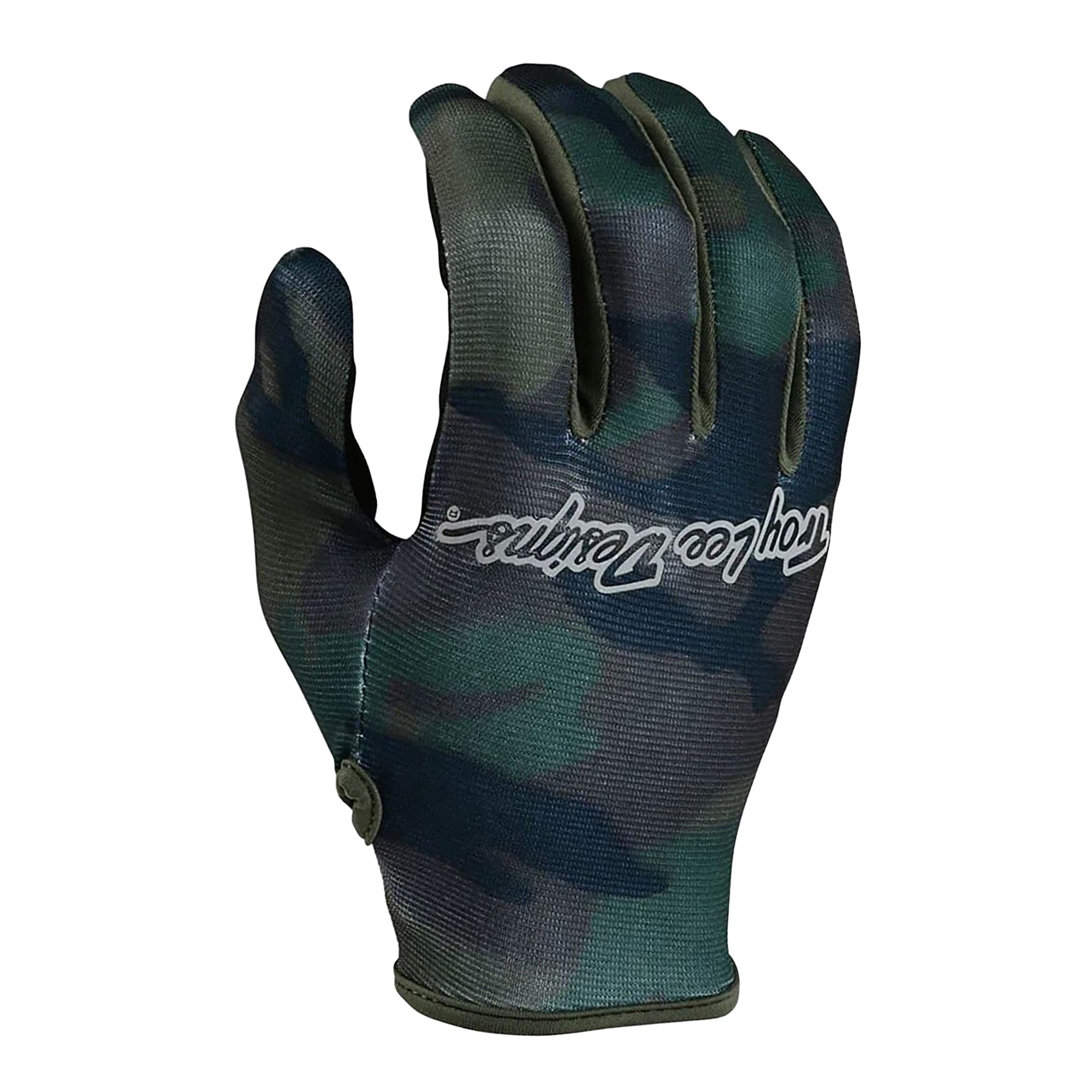 Troy Lee Designs Flowline Gloves Brushed Camo Army