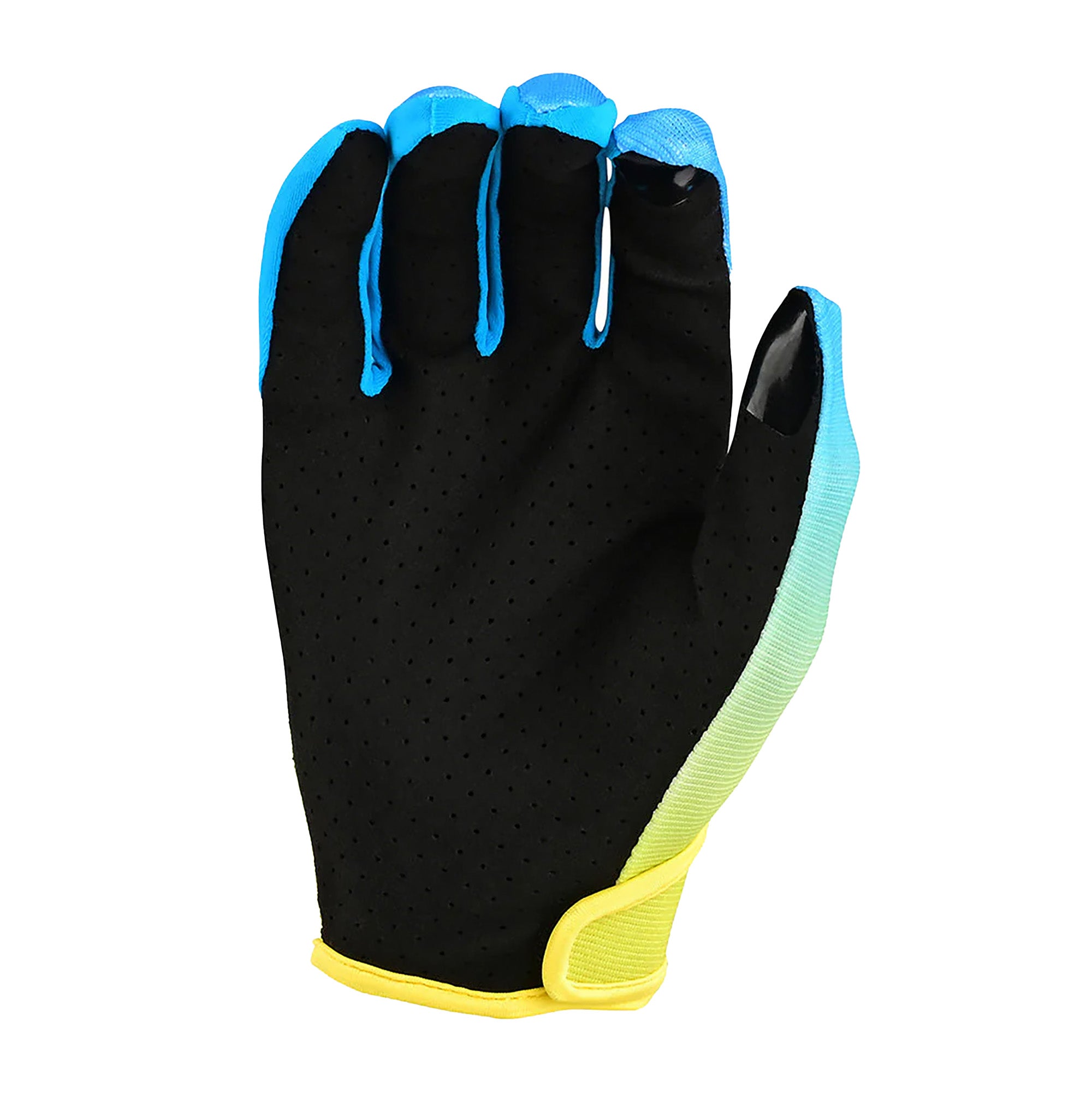 Troy Lee Designs Flowline Gloves Faze Blue / Yellow