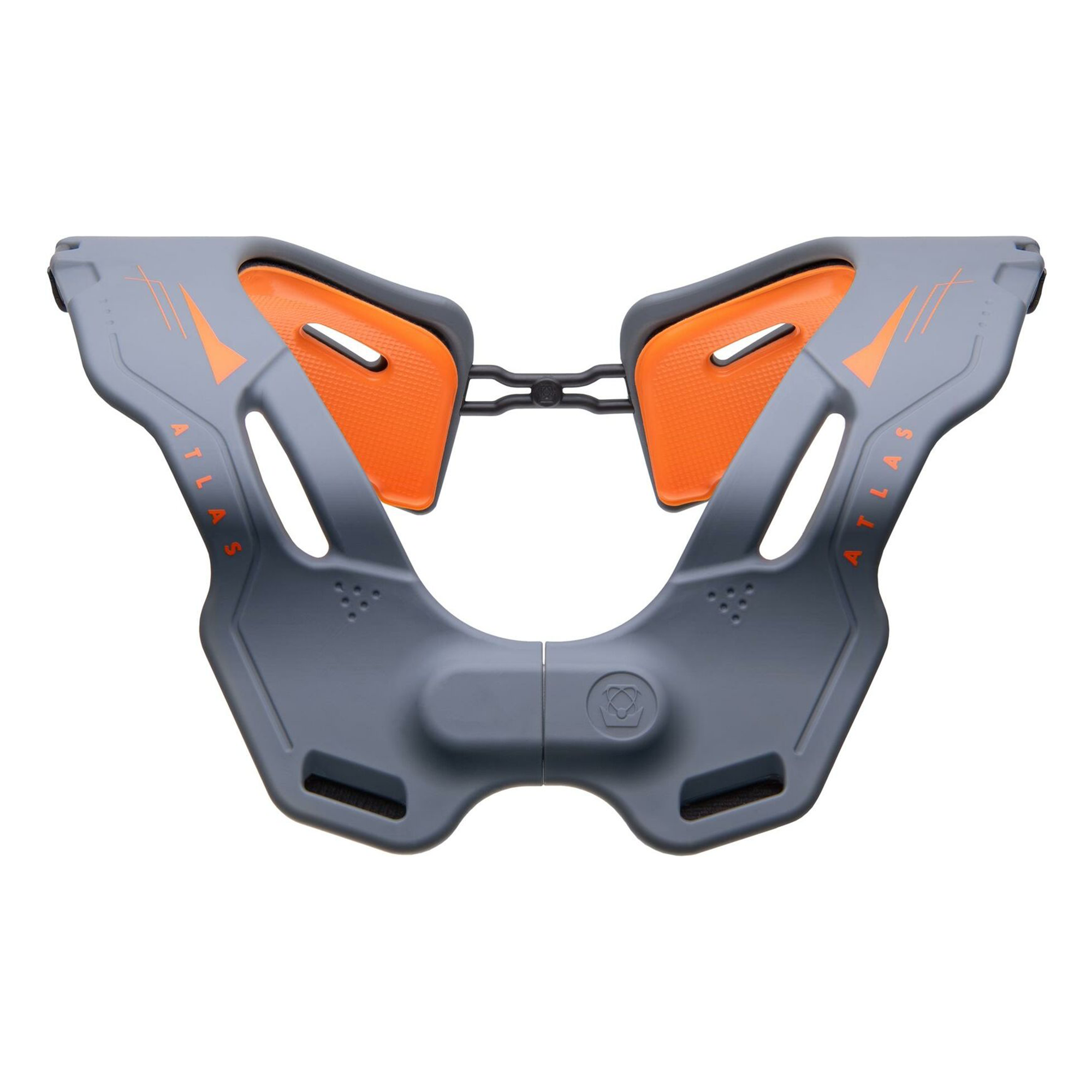 Atlas Vision Adult Anti-Compression Collar Grey Orange