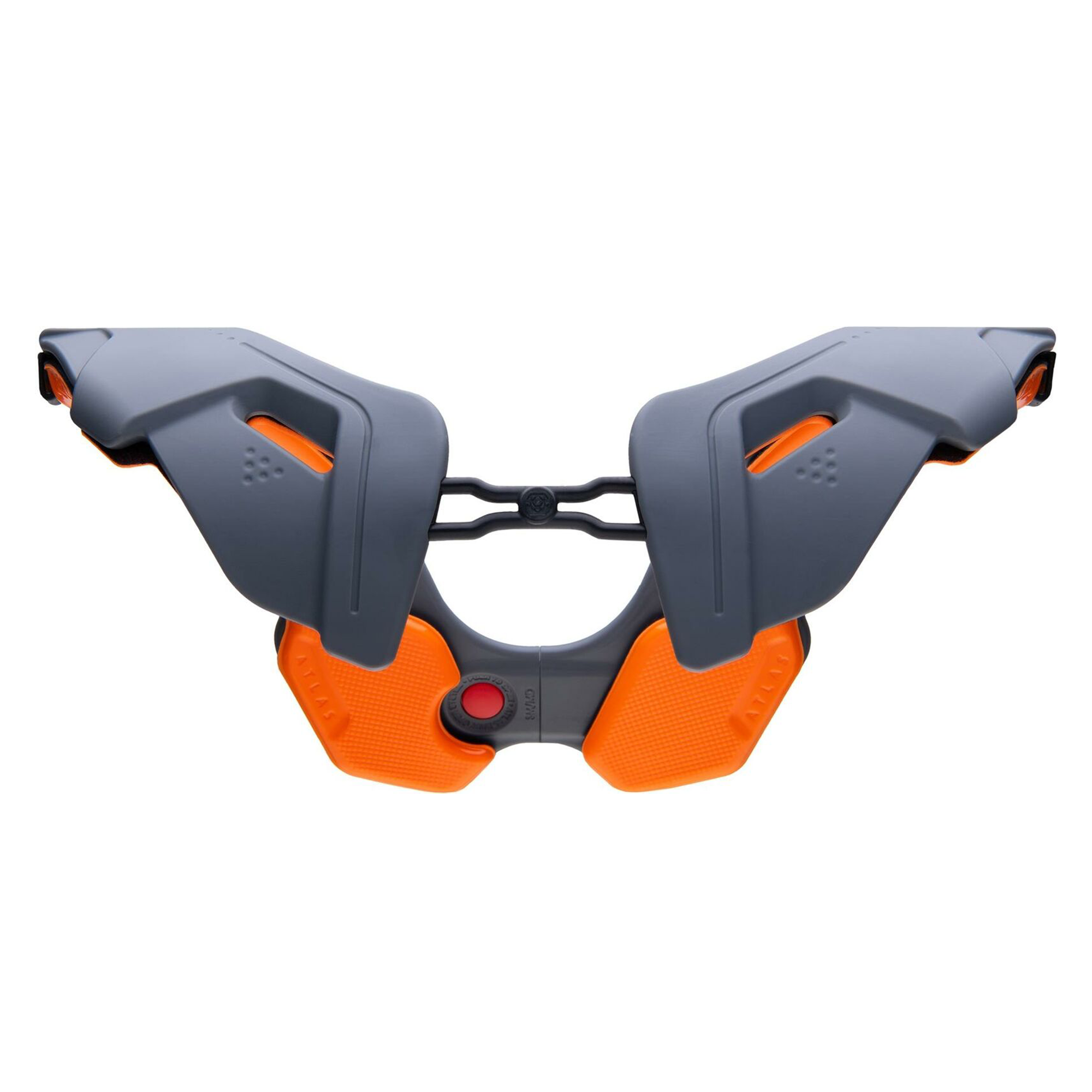 Atlas Vision Adult Anti-Compression Collar Grey Orange