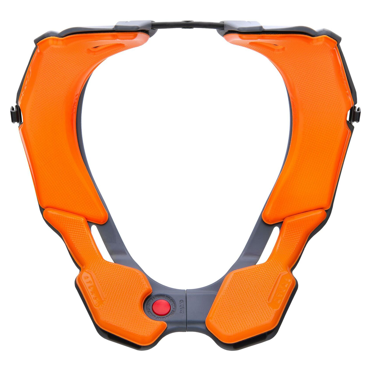 Atlas Vision Adult Anti-Compression Collar Grey Orange