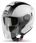 Airoh Hunter Jet - Simple White Gloss