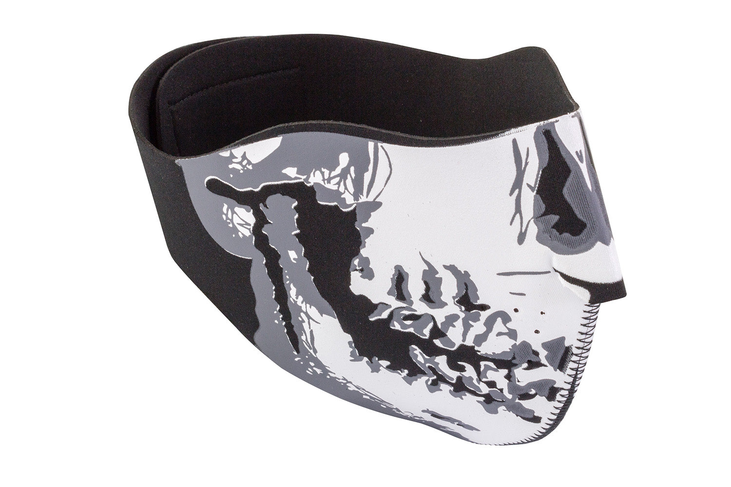 Bike It Neoprene Face Mask With Skull Design