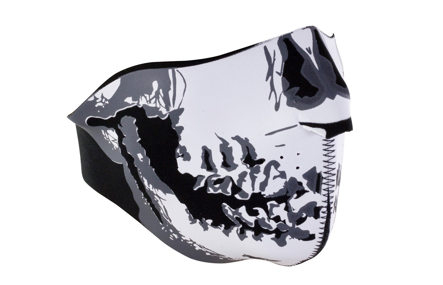 Bike It Neoprene Face Mask With Skull Design