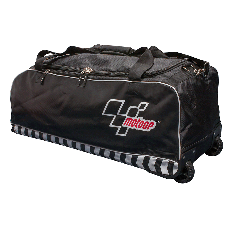 MotoGP Kit And Helmet Bag with Travel Wheels and Rollaway Changing Mat (90lt)