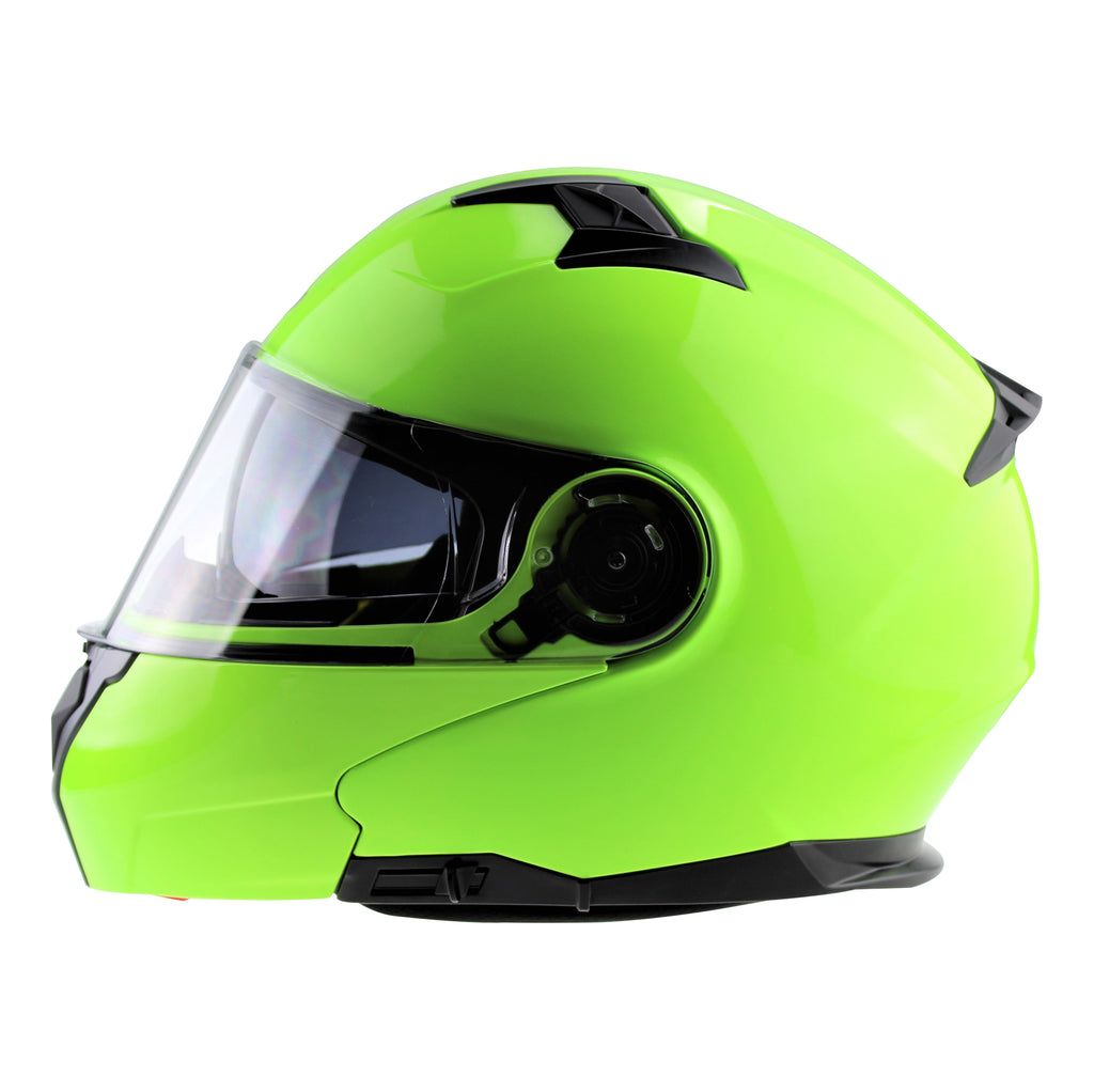 Viper RSV345 Flip-Up Motorcycle Black