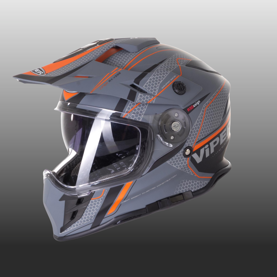 dual sport motorcycle helmets uk ILM Off Road Helmet Model 606V White / XX-Large It can be used as a rally helmet Leatt ADV 8.5 Helmet-Hi-Viz-S
