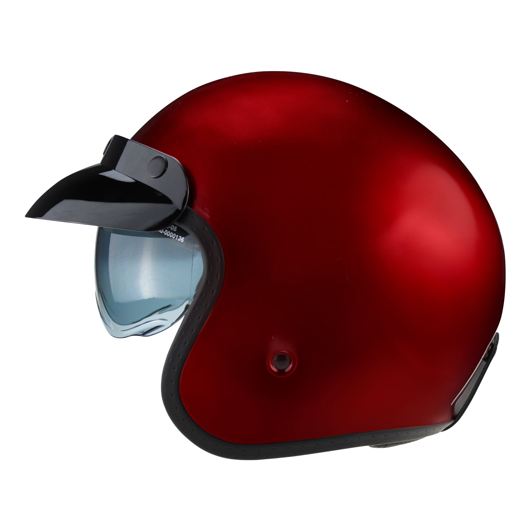 Viper RSV06+ Open Face Motorcycle Helmet Scope Green