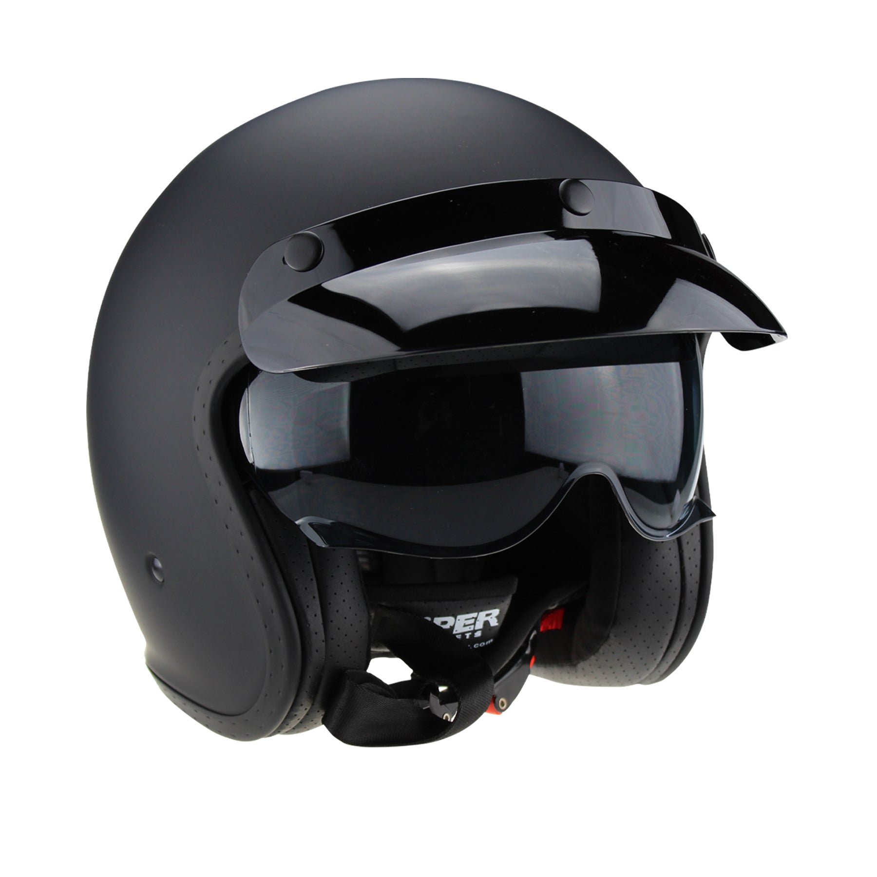 Viper RSV06+ Open Face Motorcycle Helmet Target UJ