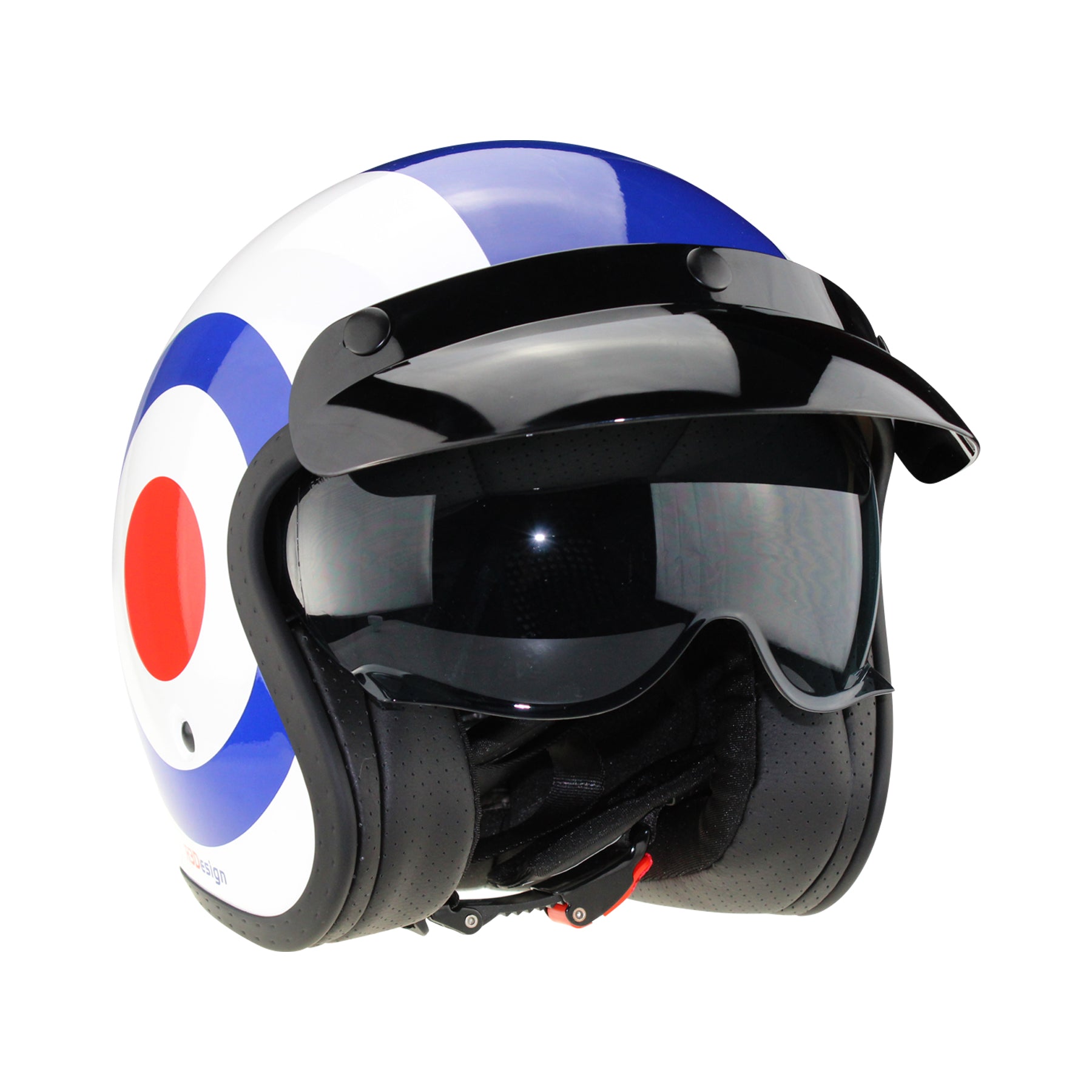 Viper RSV06+ Open Face Motorcycle Helmet Target UJ