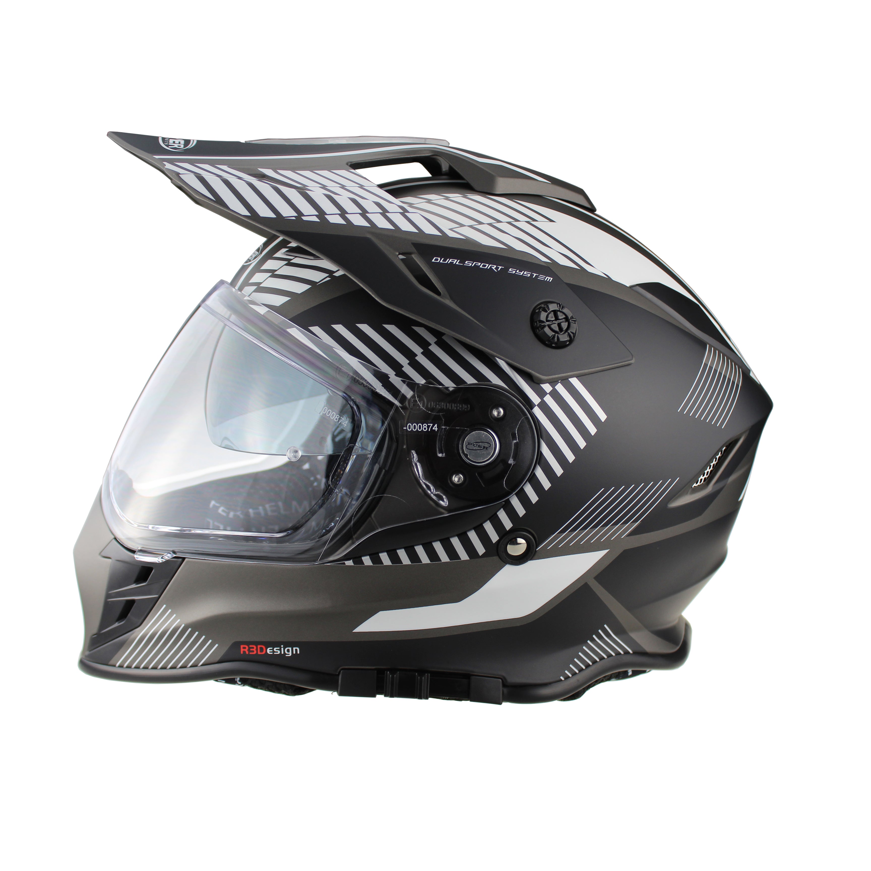 Viper RXV288 Dual Sport Enduro Motorcycle Helmet | ECE 22.06