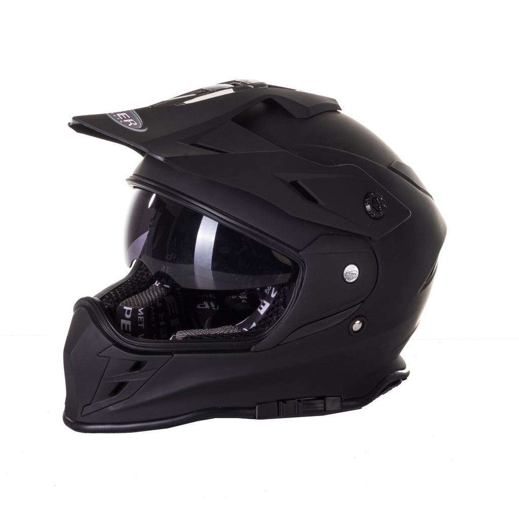 Viper RXV288 Dual Sport Enduro Motorcycle Helmet Black
