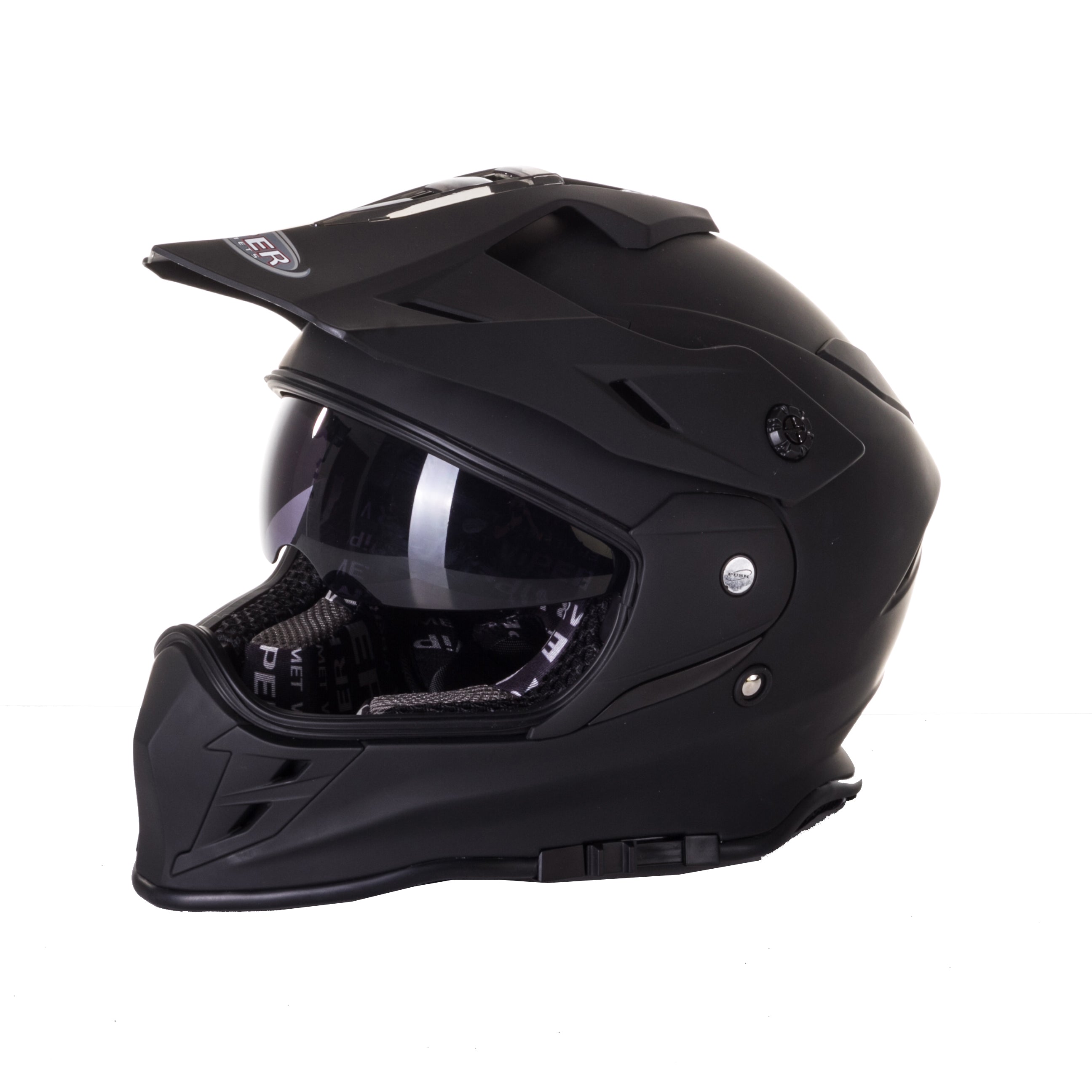 Viper RXV288 Dual Sport Enduro Motorcycle Helmet Black