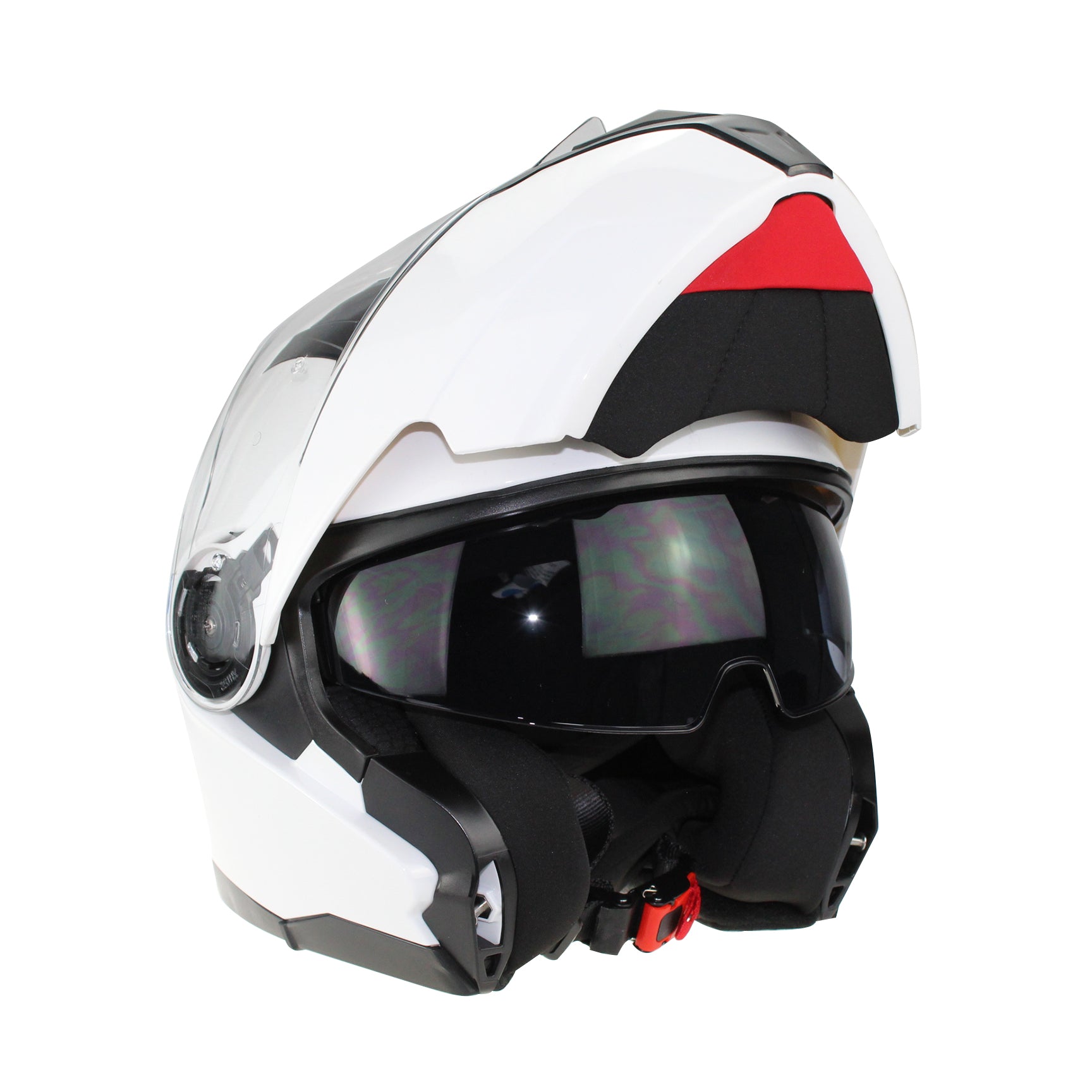 Viper RSV345 Flip-Up Motorcycle White