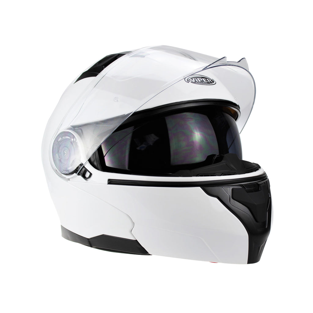 Viper RSV345 Flip-Up Motorcycle Black